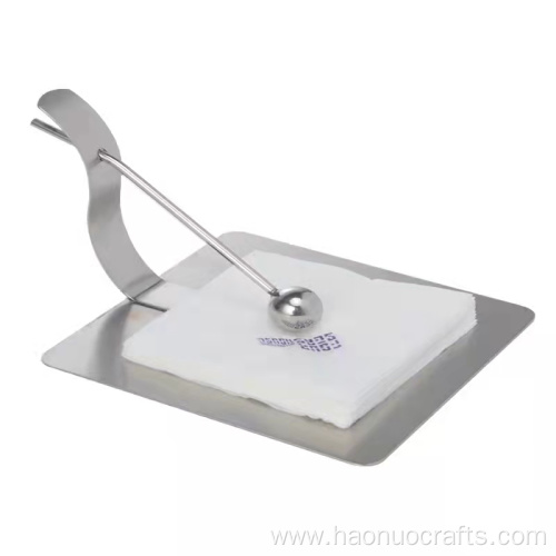 Square paper towel base paper holder